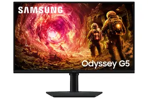 Datora monitors Samsung G50F 27 Collas Quad HD LCD Melns 1 ms 180 Hz IPS VESA Stiprinājums Augstuma regulēšana AMD FreeSync NVIDIA G-SYNC
