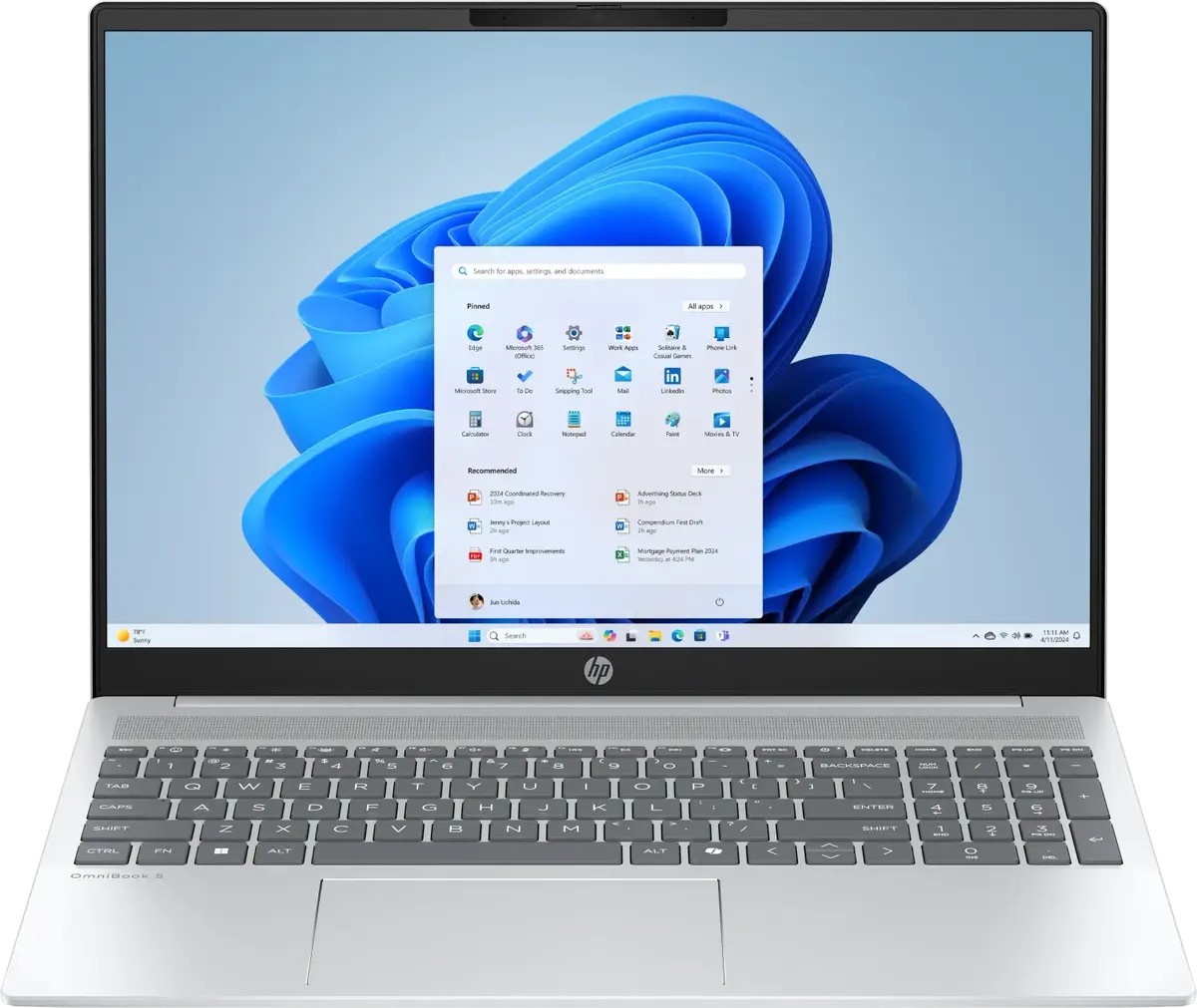 Portatīvais dator HP OmniBook 5 16-af1155ng