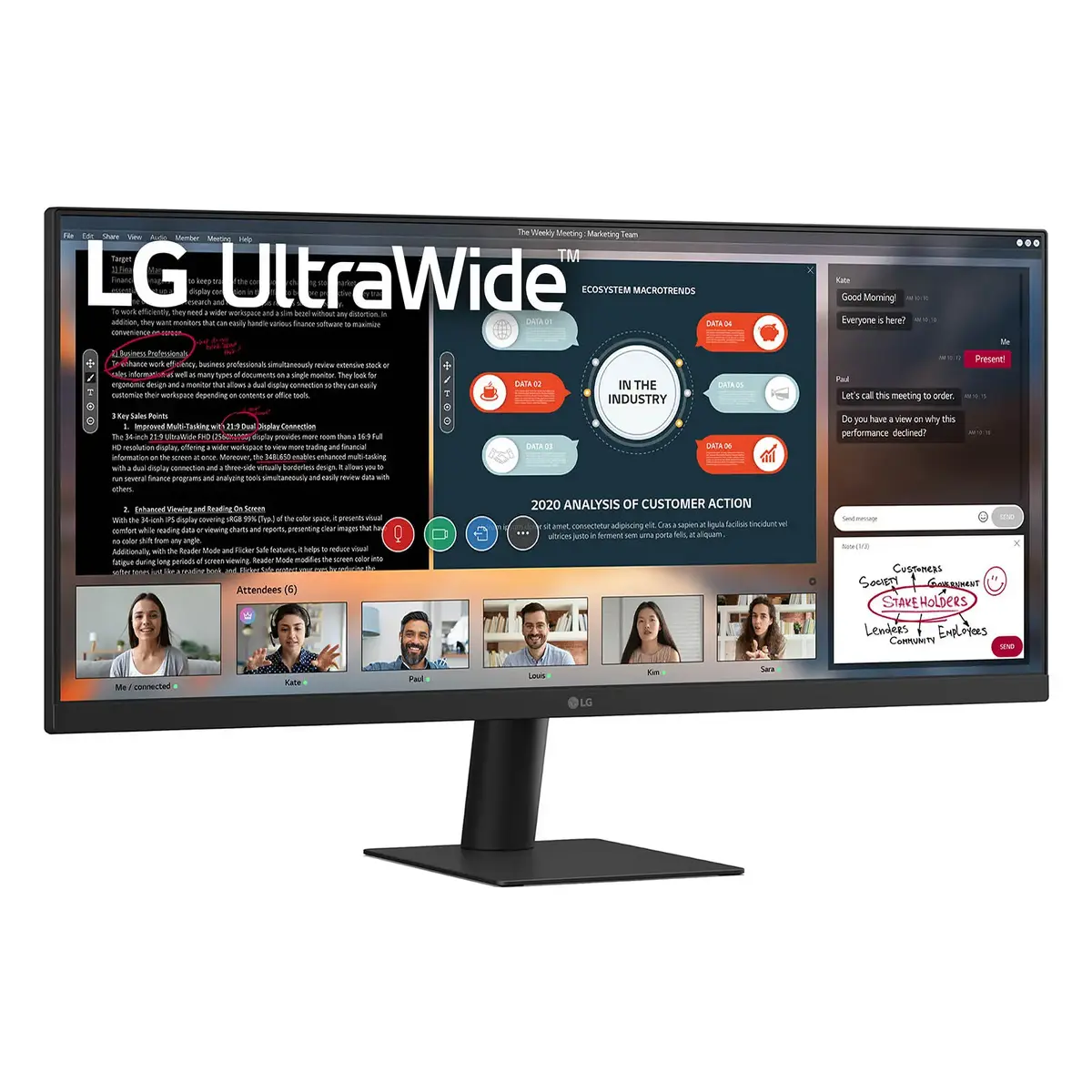 LG 29U511A-B 29" WFHD LCD монитор Photo 5