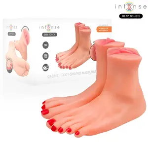 Divdaļīgs kājas formas masturbators INTENSE DEEP TOUCH Gabbie — atkārtoti lietojama rotaļlieta pieaugušajiem