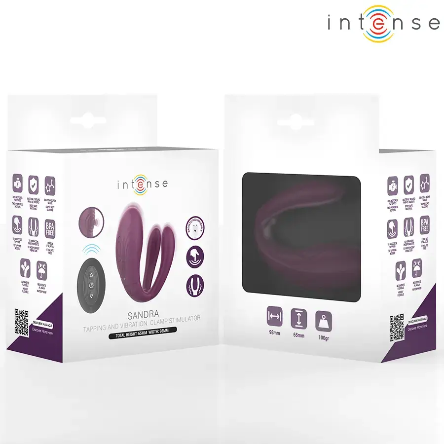 Clamp stimulator INTENSE Sandra — tapping & vibration Photo 3