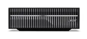 Acer Veriton VGN100 Mini PC darbstacija ar GB10 procesoru, 128 GB LPDDR5x-SDRAM, 4 TB SSD, NVIDIA Blackwell grafiku un DGX OS, melna un pelēka