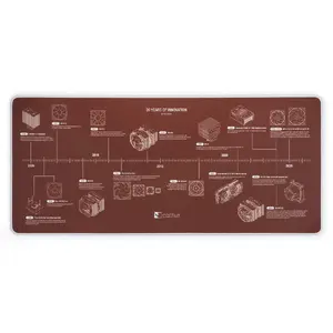 Desk mat Noctua NP-DM3 cloth surface 90×40 cm, natural rubber, 4 mm thickness