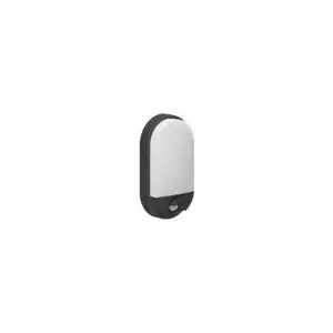 Wall light ORNO NEFRYT LED 15W with motion sensor, 1100 lm, 4000K, IP54, black