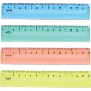 Ruler Centrum 15 cm plastic model CE80725