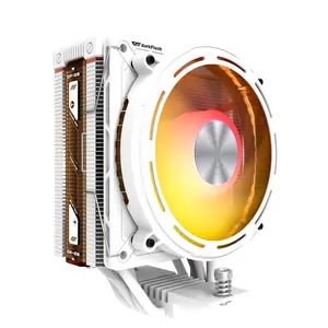 CPU Cooler Darkflash E400 (white) — Active air cooler, tower design, single-fan configuration
