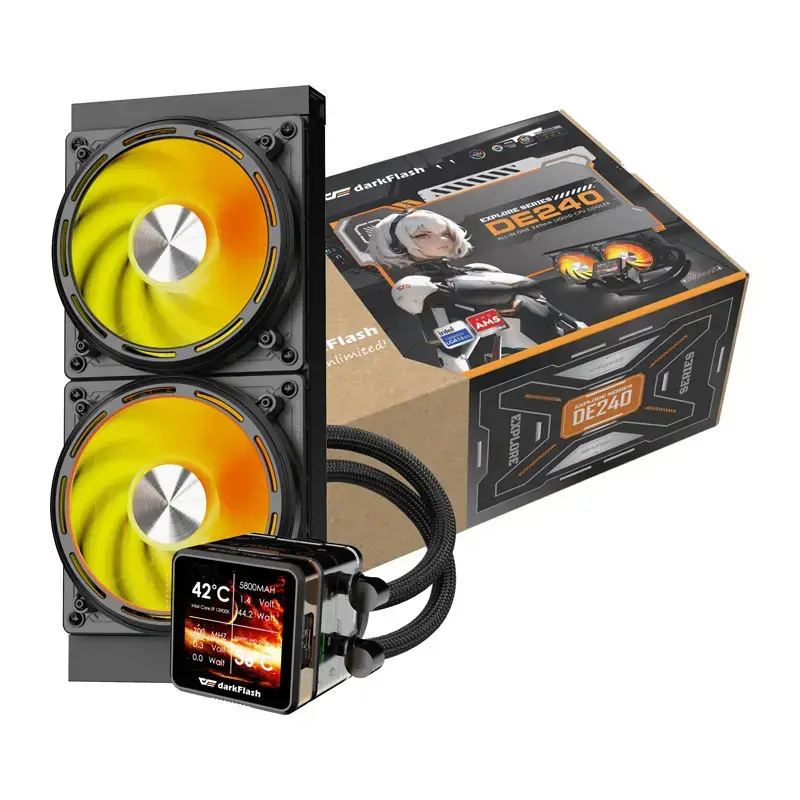 Darkflash DE240 CPU water cooling (240mm) Photo 4