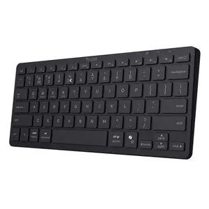 Trust Nado II Wireless Keyboard USB and Bluetooth 60% Form Factor Scissor Switches QWERTY US English Black