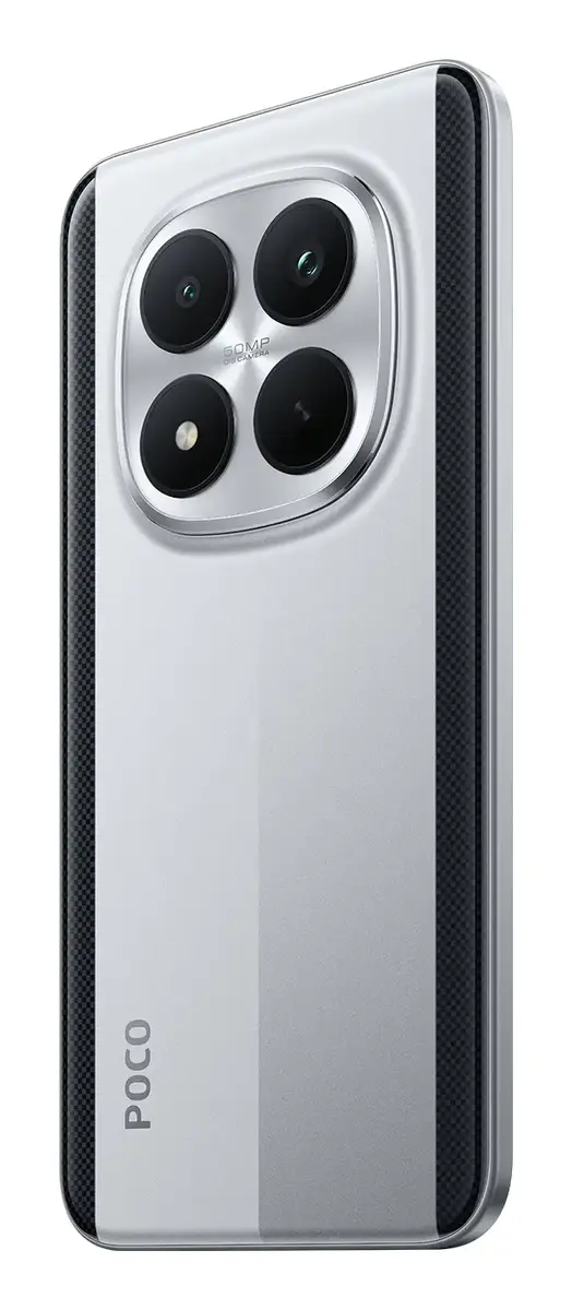 POCO M8 Pro 5G Smartphone - Silver Photo 3