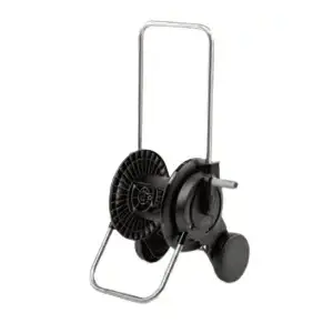 Катушка на тележке Karcher 2.645-361.0 — садовая катушка для шланга, функциональный дизайн, чёрно/жёлтая