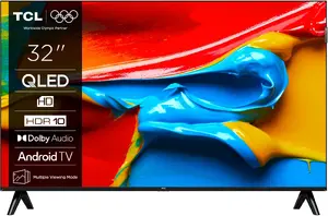 TCL 32V4C QLED телевизор 32" (81,3 см) HD 1366×768 Wi‑Fi Ethernet чёрный