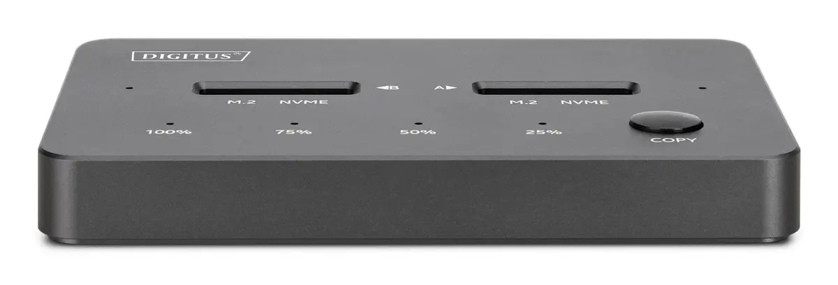 DIGITUS NVMe M.2 klonēšanas stacija DA-71545-1 Photo 6