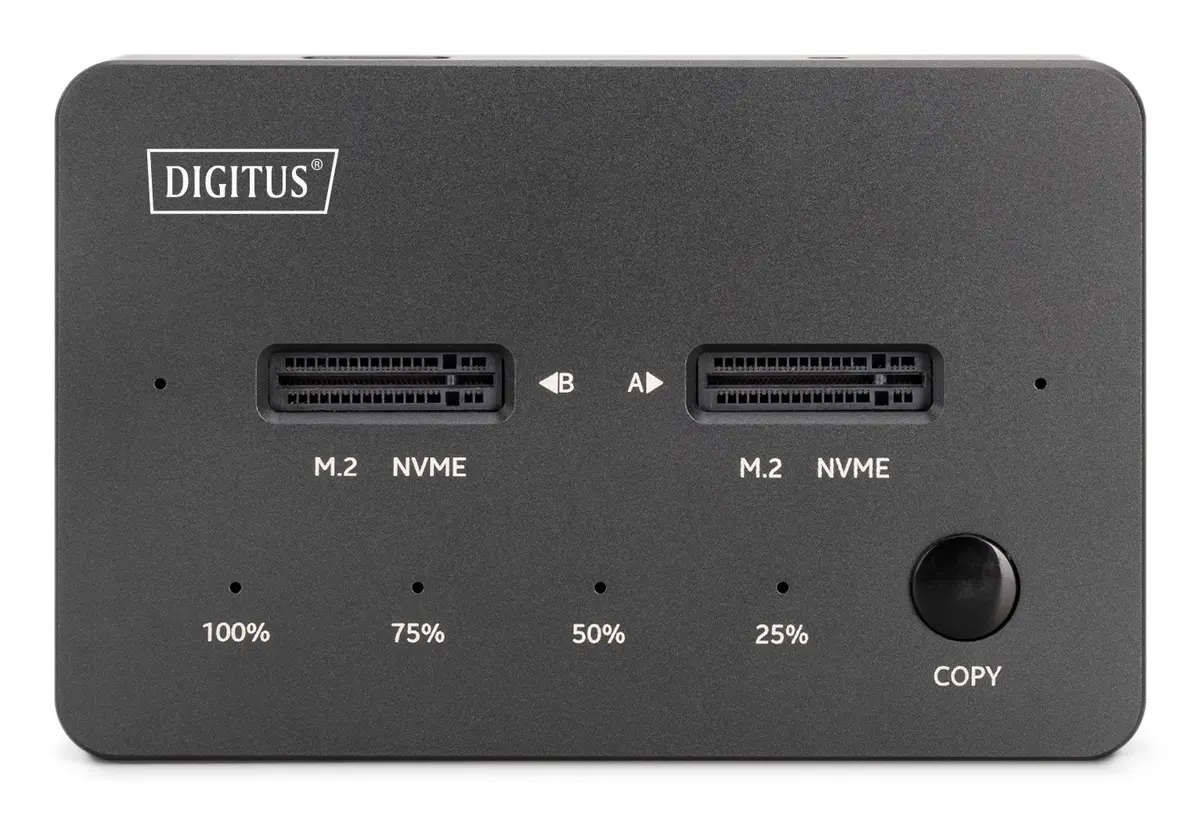 DIGITUS NVMe M.2 klonēšanas stacija DA-71545-1 Photo 7