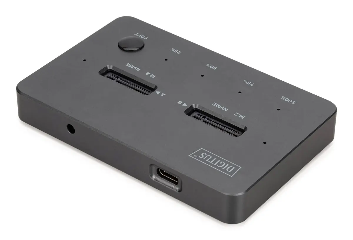 DIGITUS NVMe M.2 klonēšanas stacija DA-71545-1 Photo 12