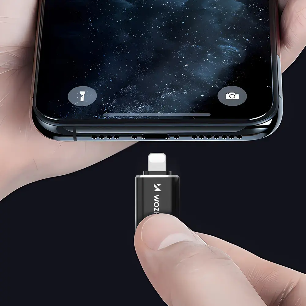 Lightning uz USB-C adapters Wozinsky WALC-01 Photo 7