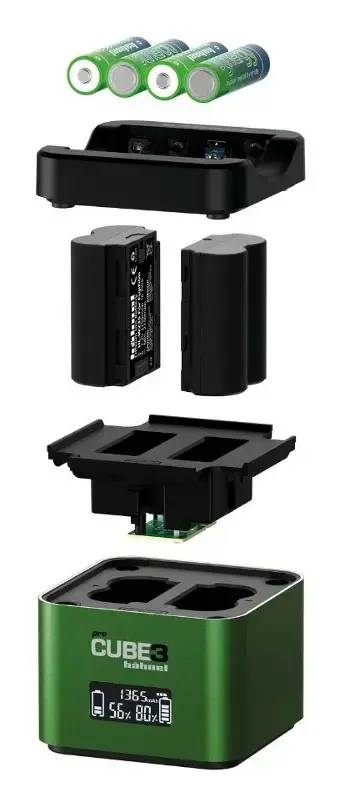 hähnel ProCube3 зарядное устройство Photo 4
