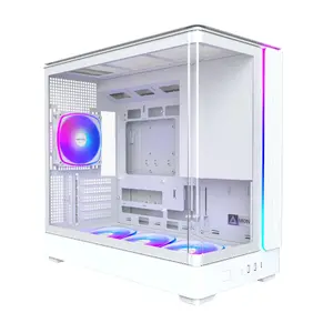 PC Case Montech KING 15 PRO White — Micro ATX / Mini-ITX, Midi Tower