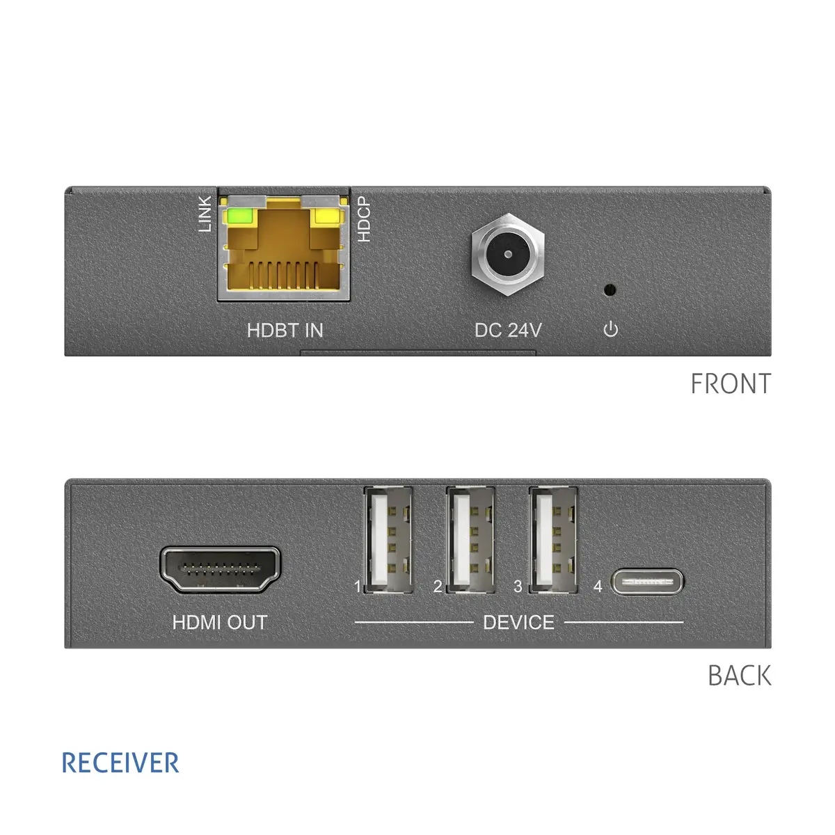 PureLink PT-HDBT-1020HU-RX AV‑приёмник Photo 4