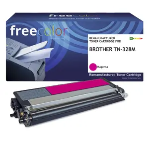 Картридж тонерный FREECOLOR K15452F7 совместимый с Brother, Magenta, ресурс 6000 страниц, 1 шт