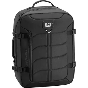 Travel bag CATerpillar Cabin Cargo 38L black – 38 L capacity, carry-on size, shoulder strap