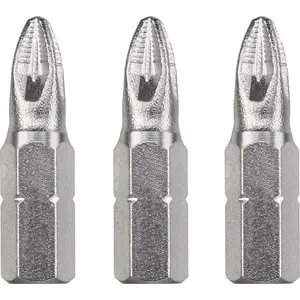 Набор бит KWB 121103 — 3 шт., Pozidriv PZ3, длина 25 мм, хвостовик 1/4" (4 мм)