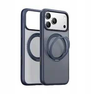 Protective phone case Torras for iPhone 17 Pro — Pro Series, Navy Blue