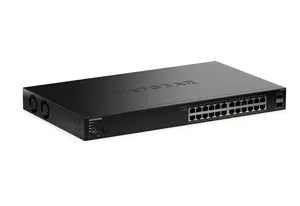 Managed L2/L3 Gigabit PoE Switch Netgear GS324TPv2 — 24x RJ-45 10/100/1000, 1U, Black