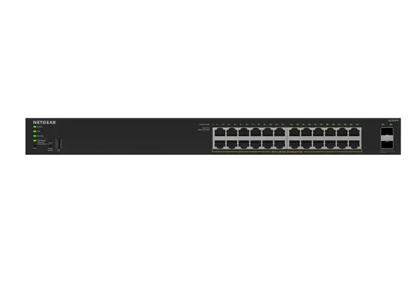 Netgear GS324TPv2 Pārvaldāms L2/L3 24-portu Gigabit PoE Photo 2