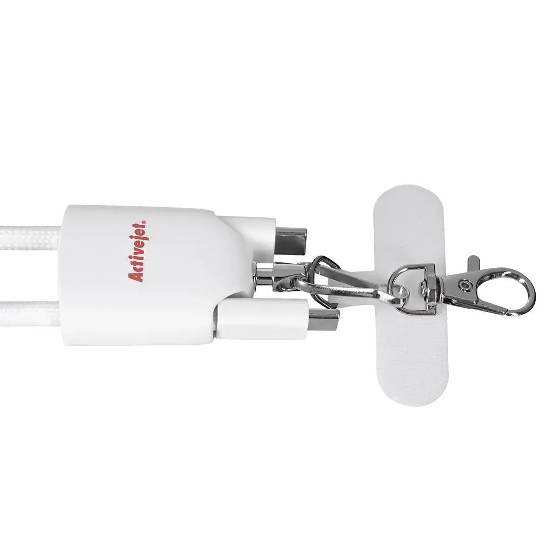 ActiveJet кабель‑шнур 3‑в‑1 USB‑A → USB‑C/Lightning Photo 4
