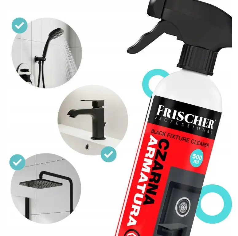 Tīrīšanas šķidrums FRISCHER Frischer black fittings cleaner 0,5 l Photo 4
