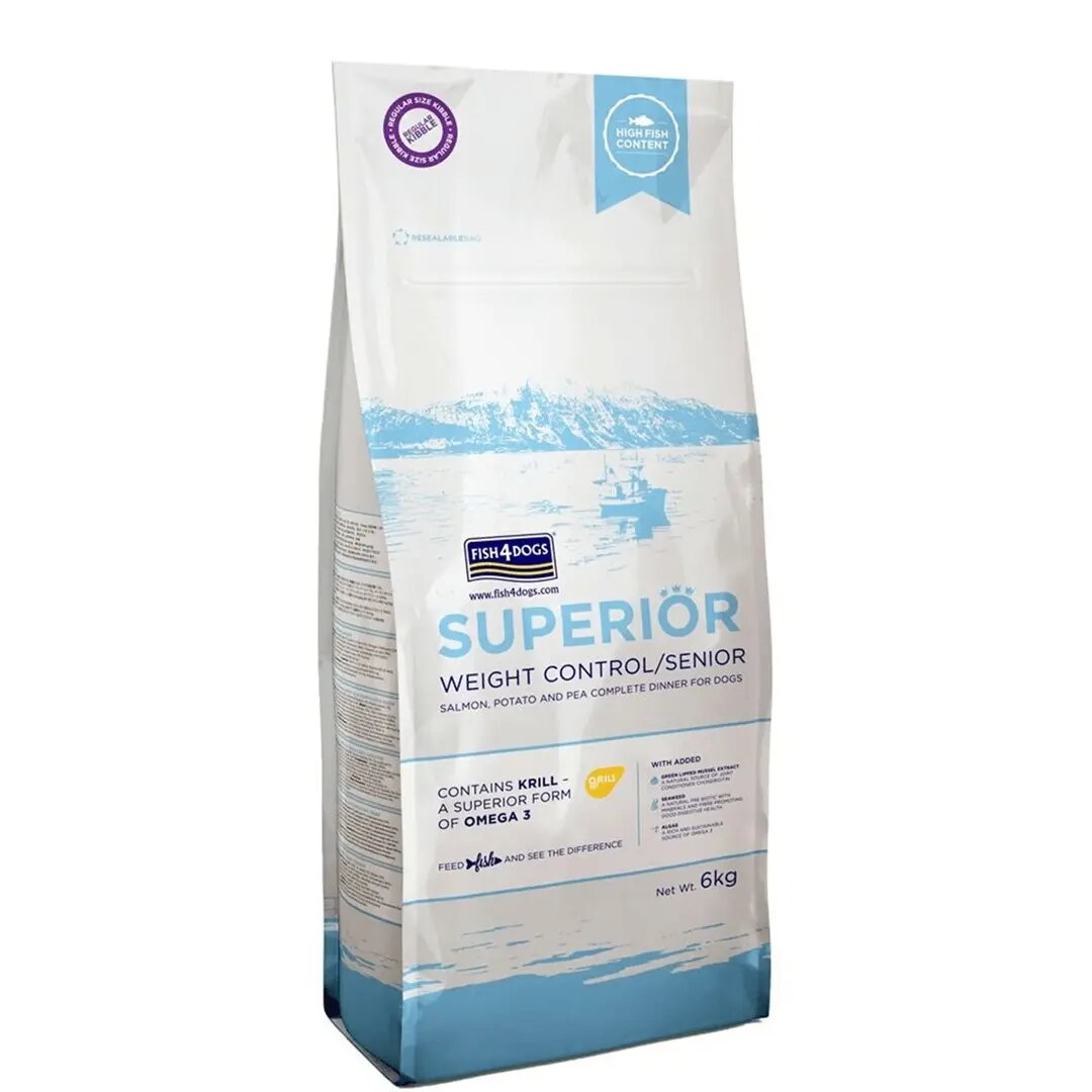 Sausais barības produkts suņiem FISH4DOGS Superior