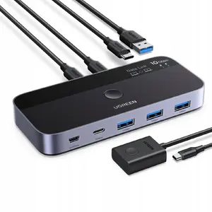 USB-C to USB-A Switch UGREEN — 10 Gb/s, gray