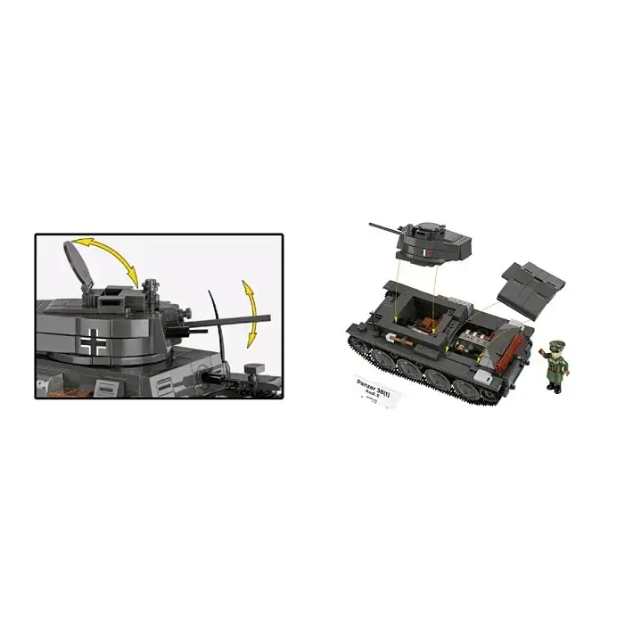 Cobi Blocks Panzer 38 VZ.38 690 detaļas Photo 2