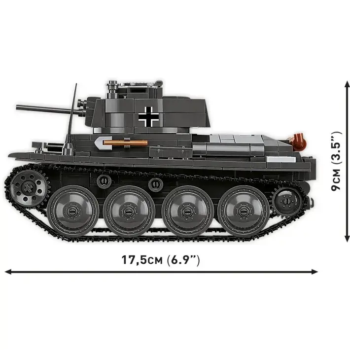 Cobi Blocks Panzer 38 VZ.38 690 detaļas Photo 5