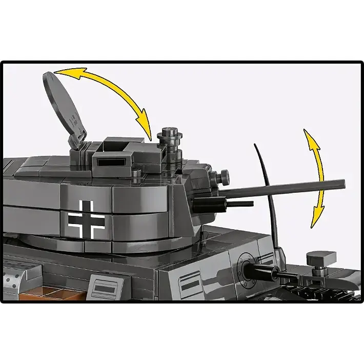 Cobi Blocks Panzer 38 VZ.38 690 detaļas Photo 8