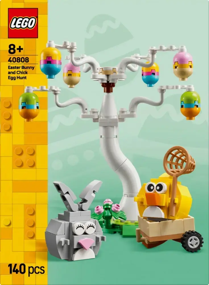 LEGO Blocks 40808 Easter Bunny and Chick Egg Hunt set Photo 3