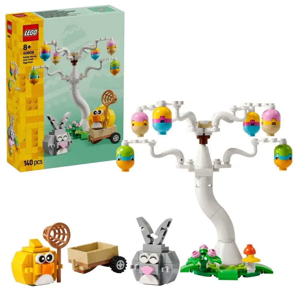 LEGO Blocks 40808 Easter Bunny and Chick Egg Hunt set Photo 4