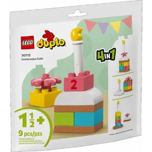 LEGO DUPLO Blocks set 30712 Celebration Cake — birthday cake buildable toy for toddlers