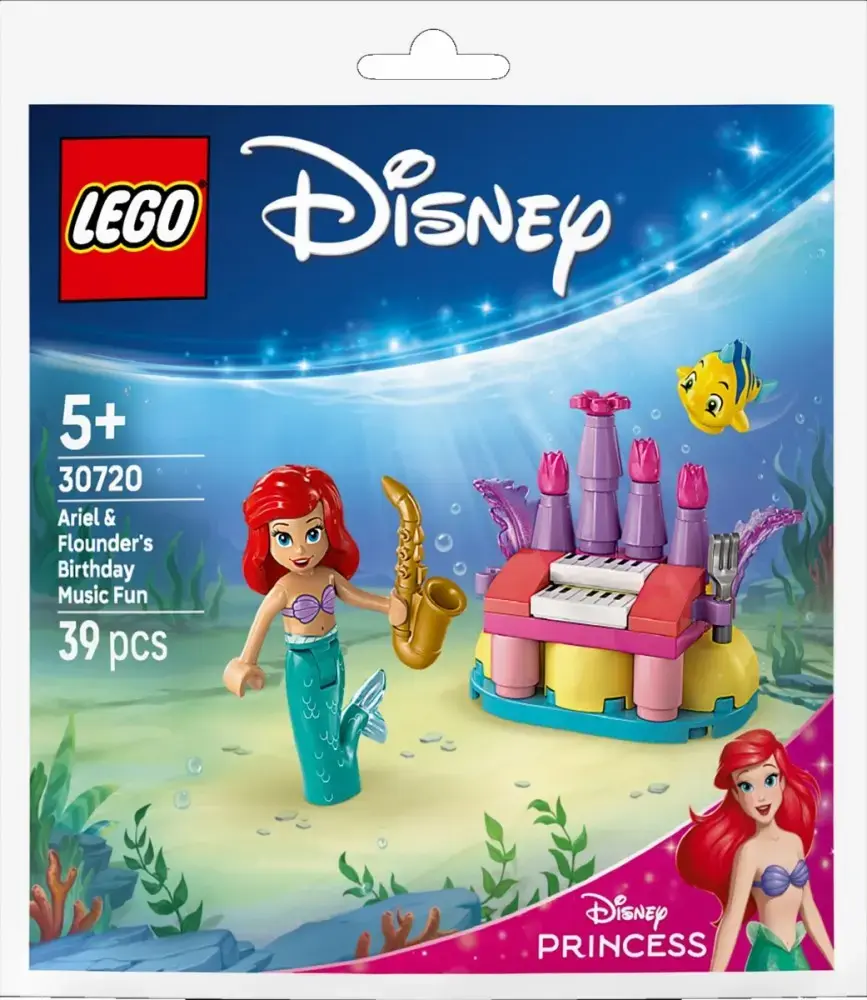 LEGO Disney 30720 Ariel un Floras dzimšanas dienas dejas Photo 2