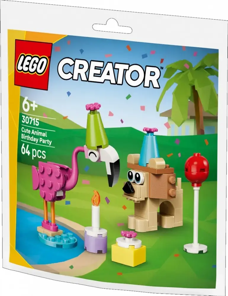 LEGO Creator Blocks 30715 Cute Animal Birthday Party Photo 2