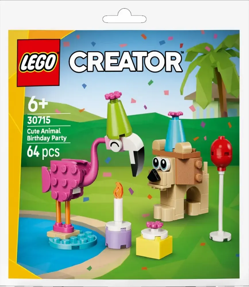 LEGO Creator Blocks 30715 Cute Animal Birthday Party Photo 4