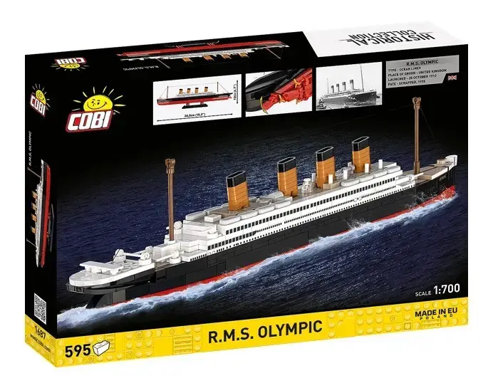 Cobi Blocks R.M.S. Olympic — 59-piece set Photo 2