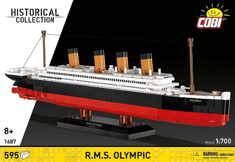 Cobi Blocks R.M.S. Olympic — 59-piece set Photo 9