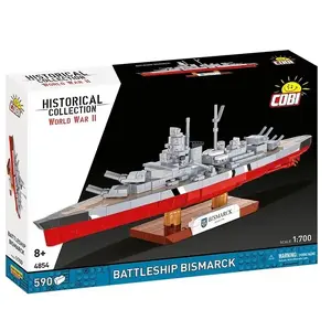 Construction set Cobi Battleship Bismarck model, 590 pieces