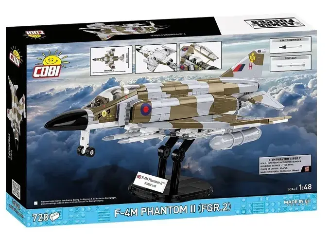 Cobi Blocks F-4M Phantom II, 728 detaļas Photo 3