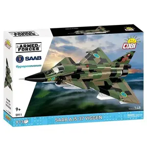 Construction set Cobi Blocks Saab AJS 3 Viggen 911 pcs. model kit, 911 pieces