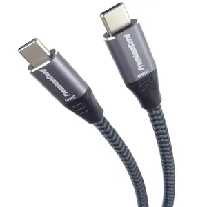 USB-C cable PREMIUMCORD ku31cr5 — USB 3.2 Gen 2x2, 5A, 100W, 10 Gbit/s, black, 5 m