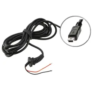 USB uzlādes kabelis Riff priekš DV/akcijas kamerām, DVR, GPS navigācijām — 1,1 m
