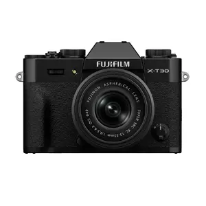 Bezspoguļa kamera Fujifilm X-T30 III ar XC 13–33 mm objektīvu, 26.1 MP, X-Trans CMOS 4, 6.2K video, 3" skārienekrāns, melna