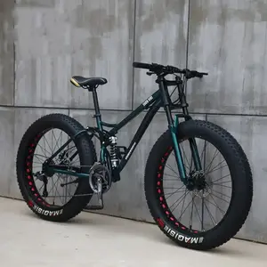 Mountain bike Louke Fat Bike X-treme 26" black — fat tire, rigid frame